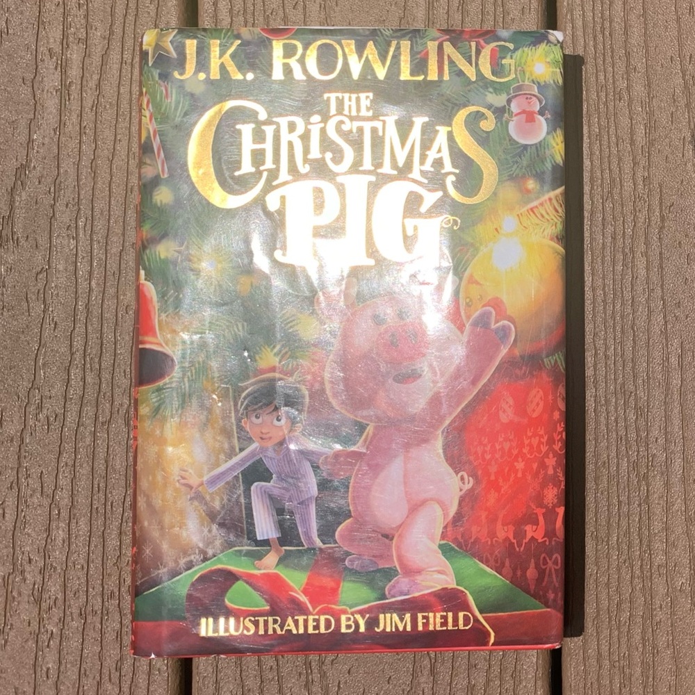 THE CHRISTMAS PIG J.K. ROWLING FIRST EDITION OCTOBER 2021